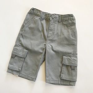🎄 Wrangler | Boys Gray Cargo Shorts